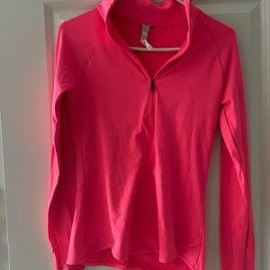 Under Armour Cold Gear Pink Half Zip